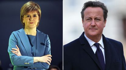 Nicola Sturgeon and David Cameron composite