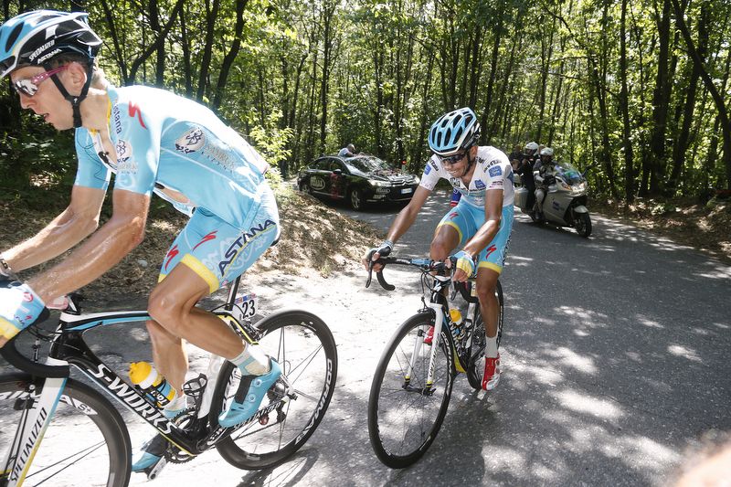 Fabio Aru didn't have the best legs again to today