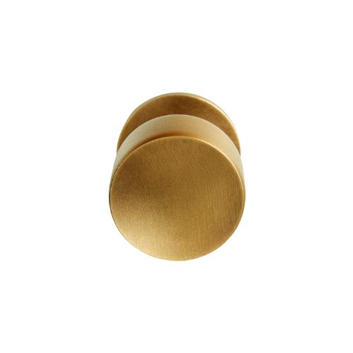 Crate &amp;amp; Barrel, Oval Antique Brass Knob