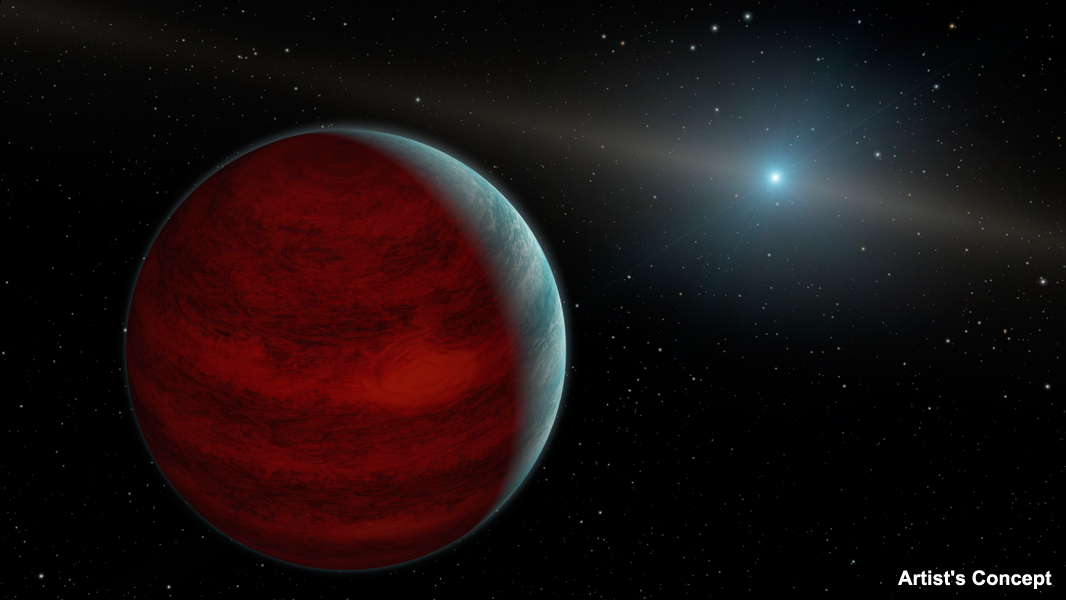 Artist’s Concept of ‘Rejuvenated Exoplanet’