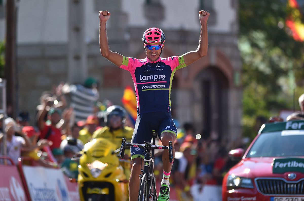 Stage 19 stage winner Ruben Plaza (Lampre Merida)