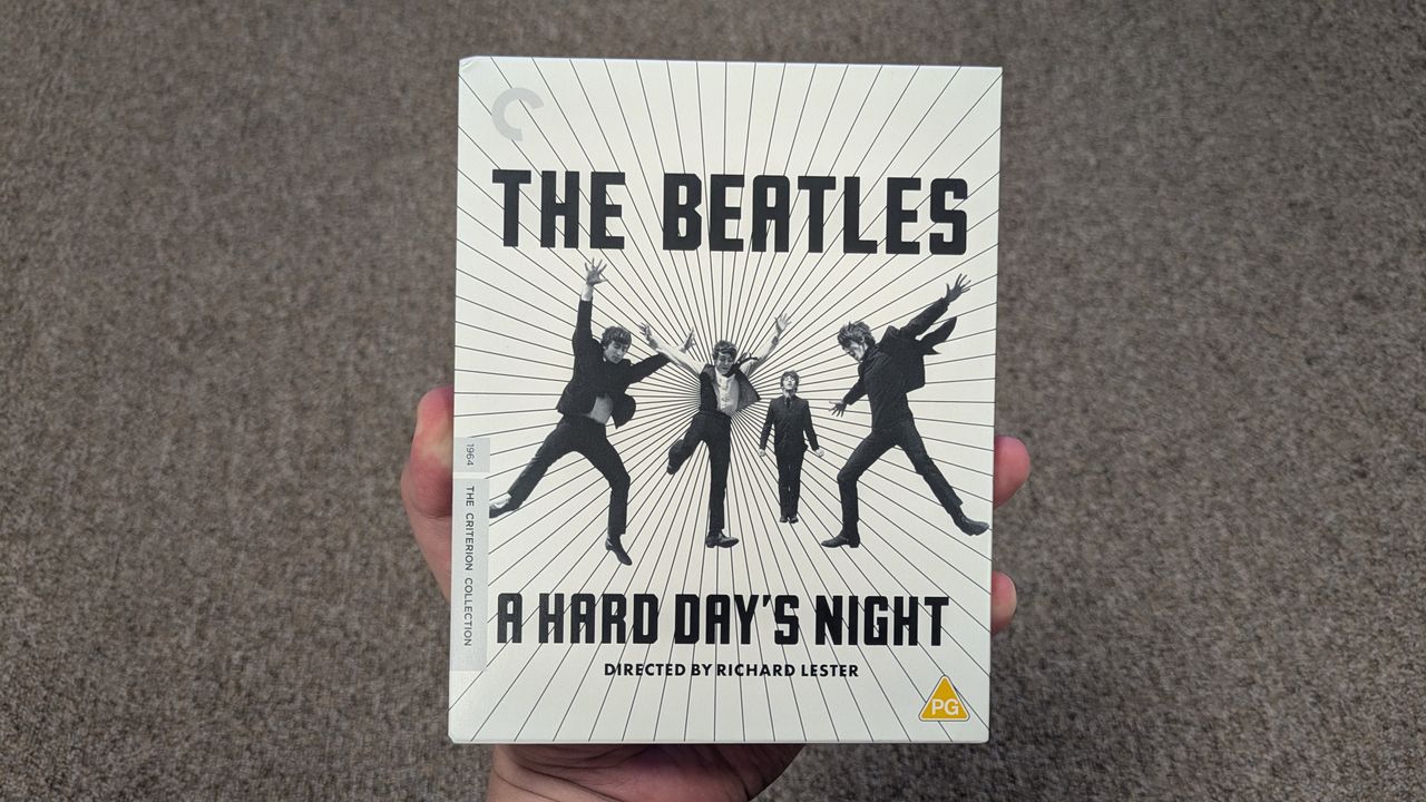 A Hard Day's Night 4K Blu-ray case