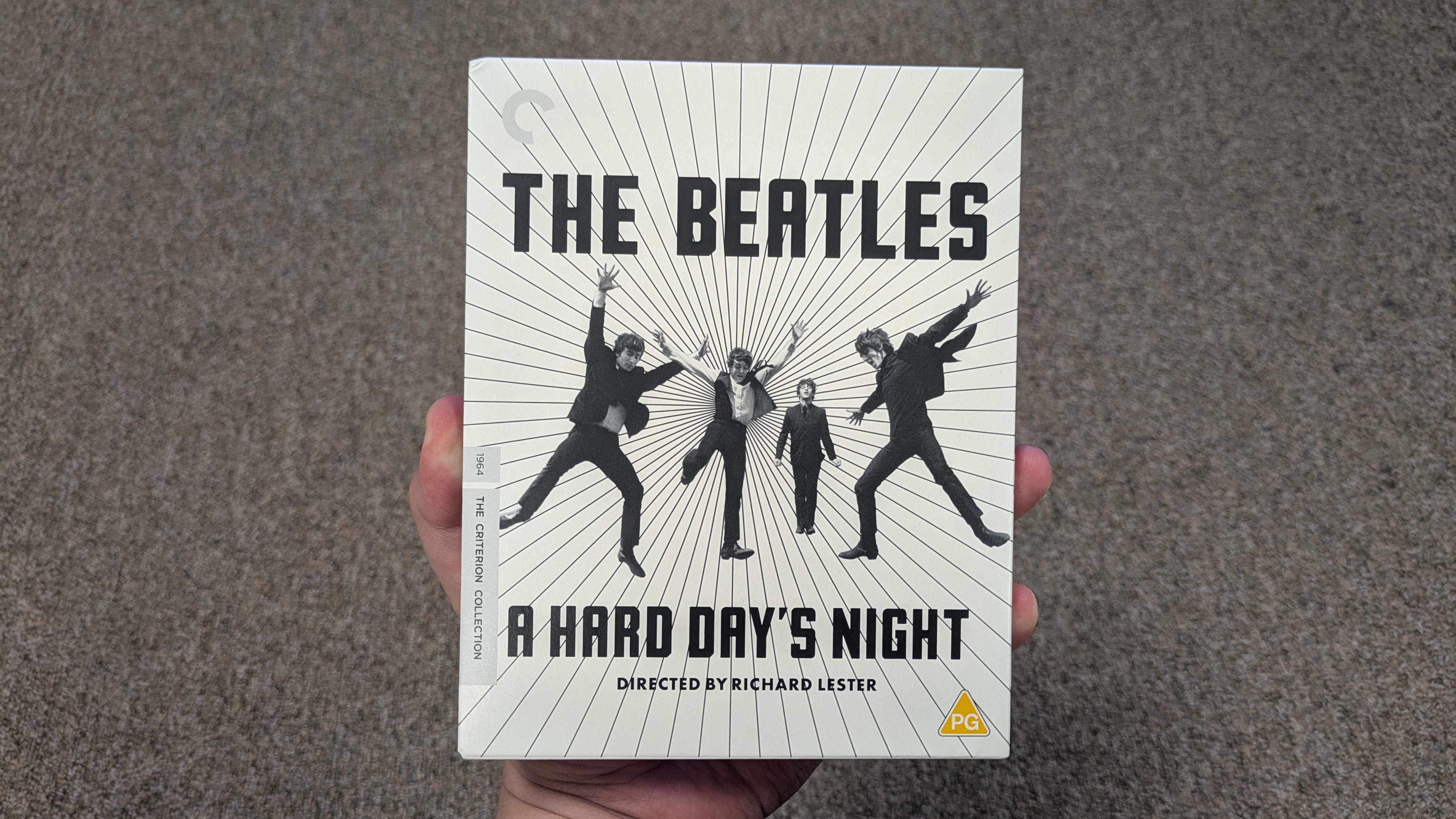 A Hard Day's Night 4K Blu-ray case