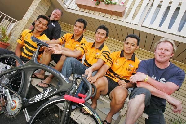 The Malaysian team