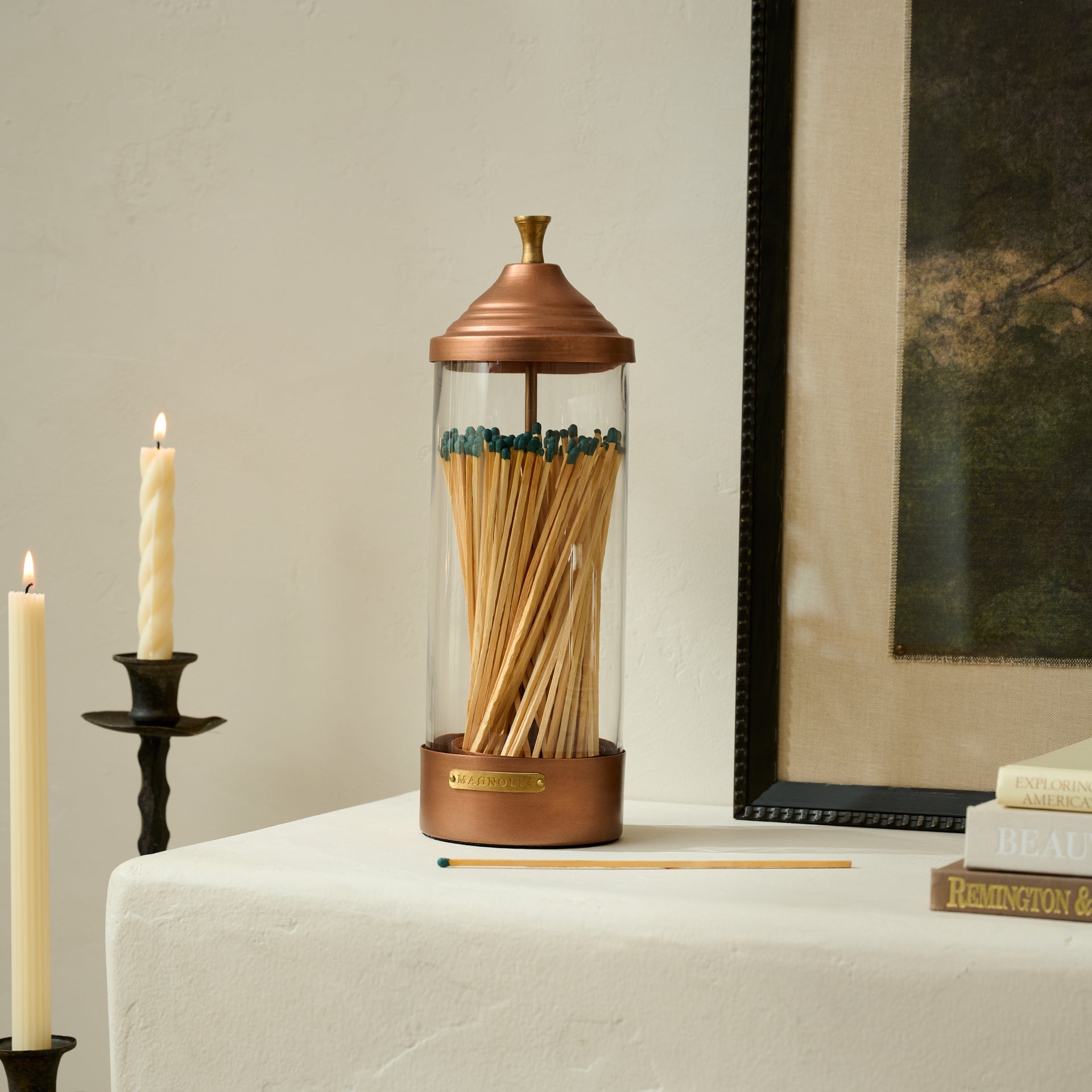 Magnolia Copper Fireplace Matchsticks