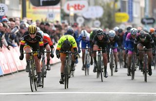 Jolien D'hoore (Mitchelton-Scott) wins Women's WorldTour Driedaagse De Panne-Koksijde Women 2018
