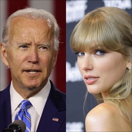 Joe Biden and Taylor Swift