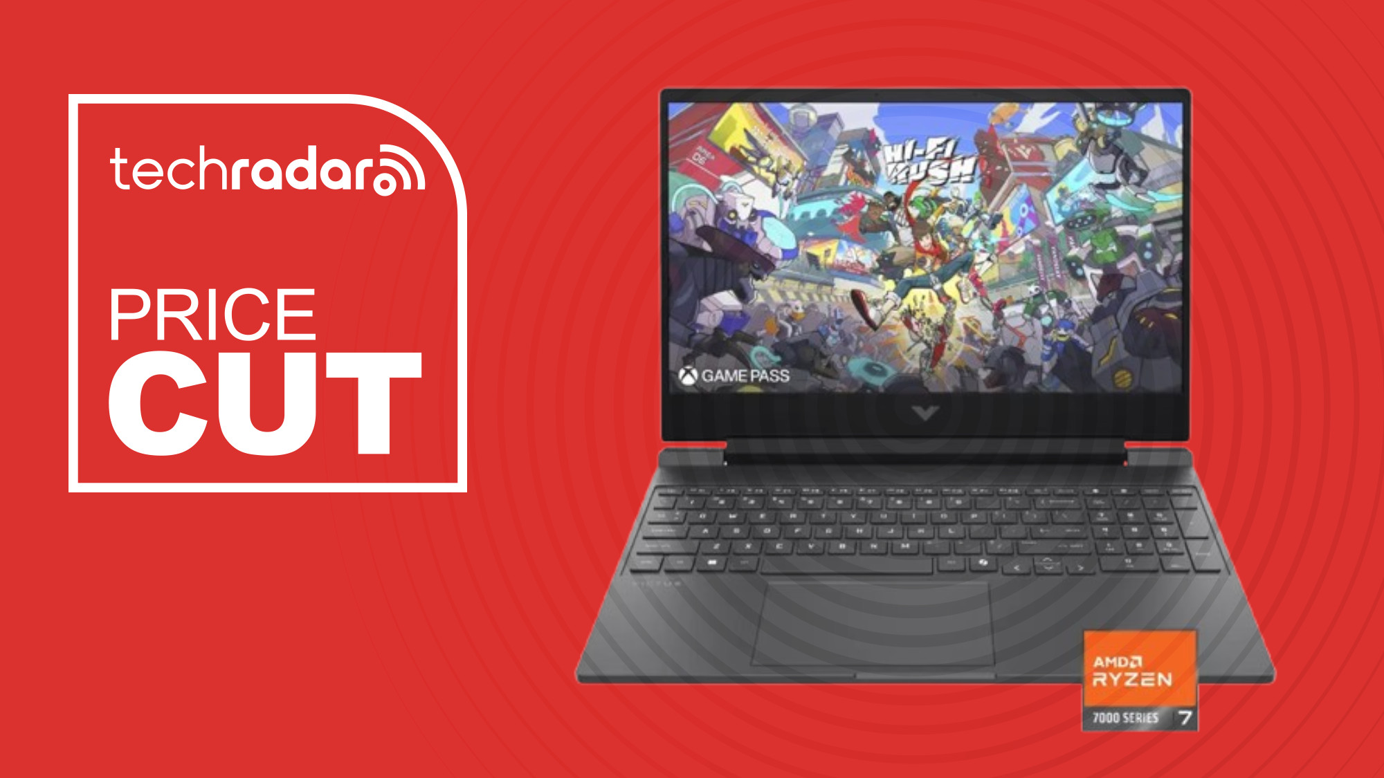 HP - Victus 15.6" 144Hz Full HD Gaming Laptop - AMD Ryzen 7 7445HS - 16GB Memory - NVIDIA GeForce RTX 4050 - 512GB SSD - Mica Silver