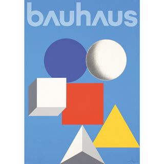 Bauhaus poster by Herbert Bayer