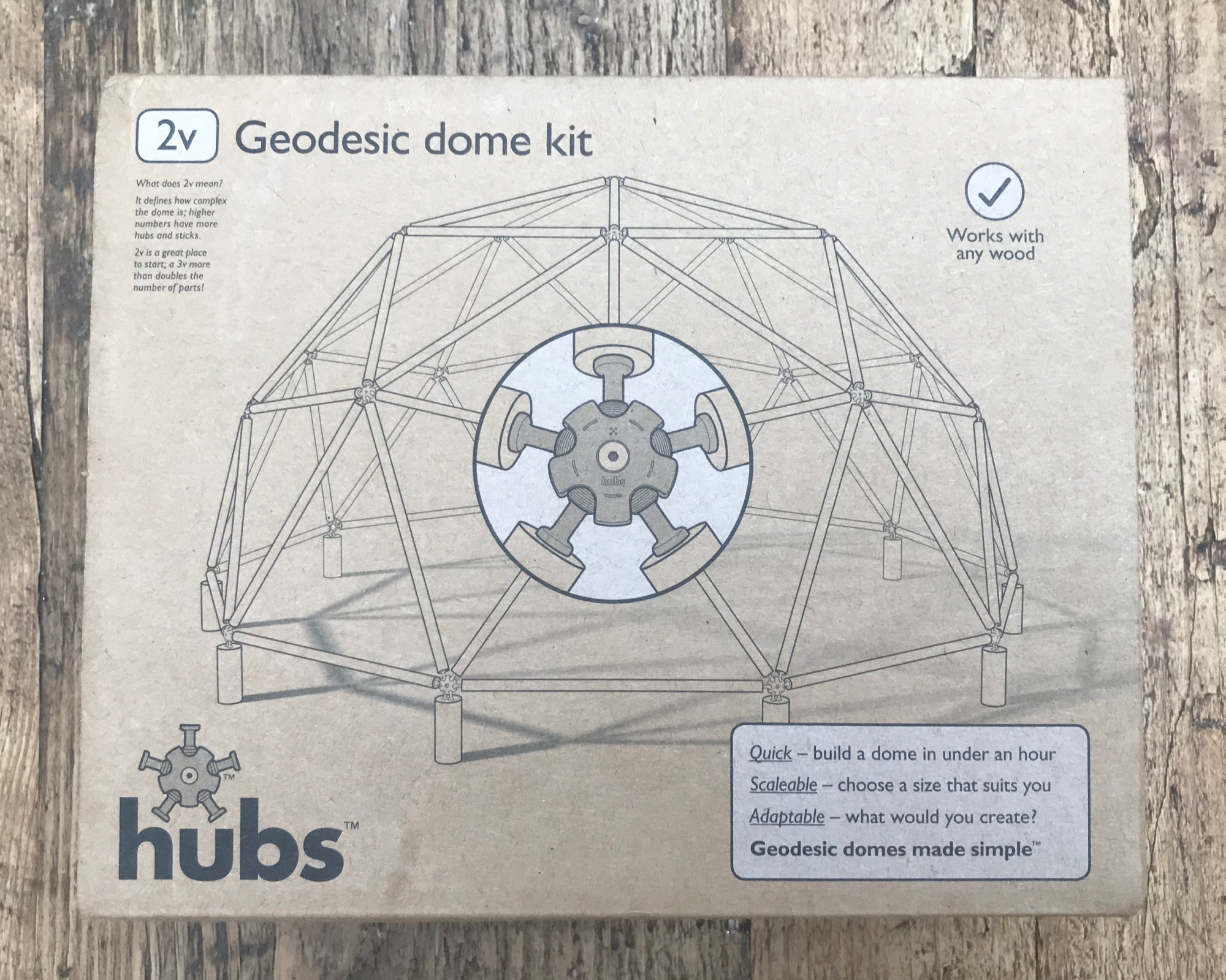 DIY greenhouse geodesic kit