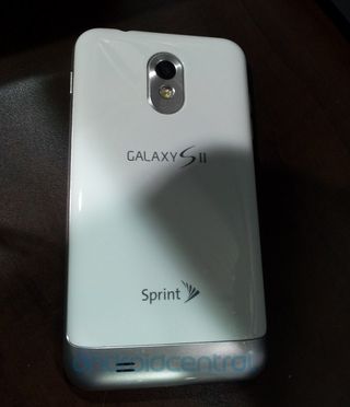 White Sprint Epic 4G Touch