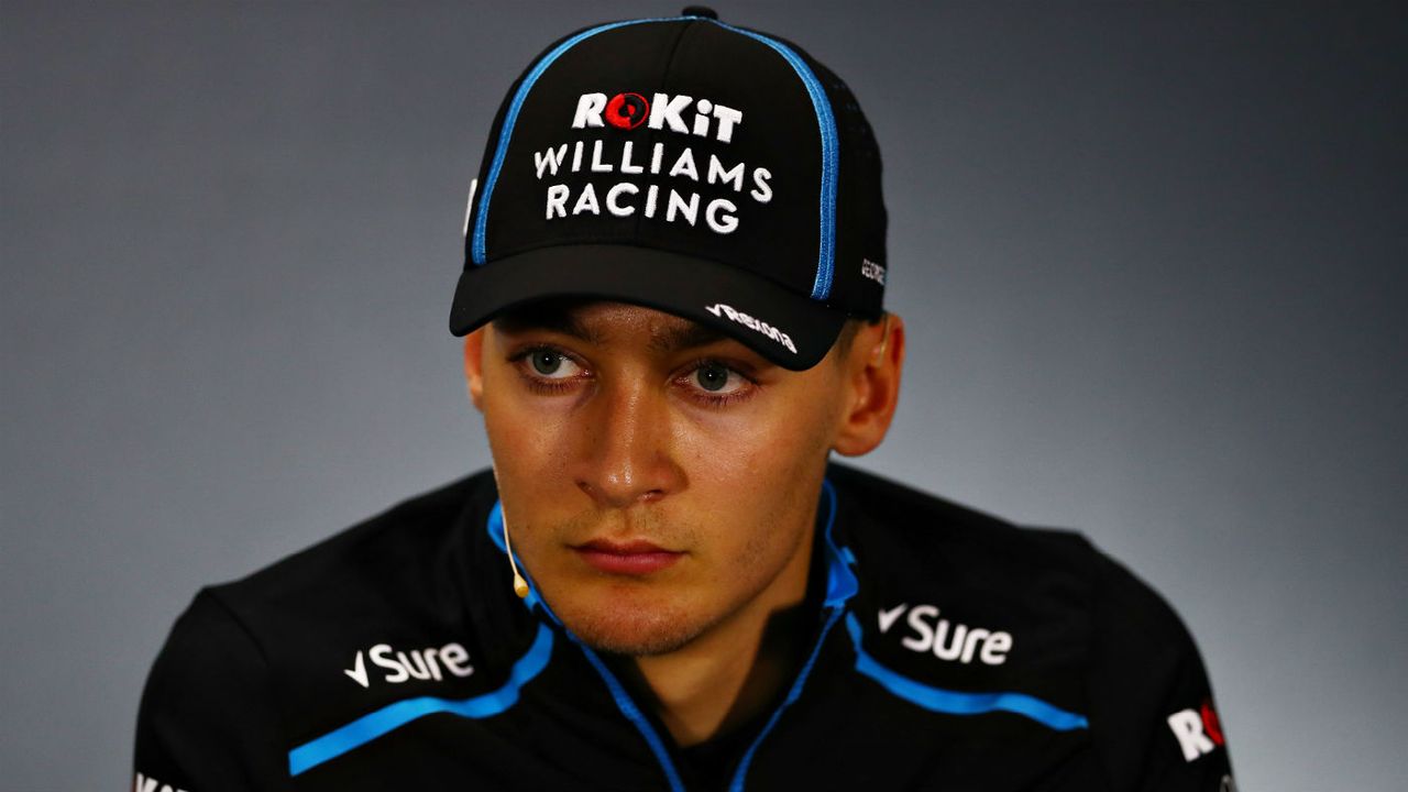 Williams F1 driver George Russell 