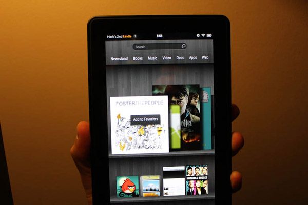 How to Add Content and Apps to the Favorites Shelf on the Kindle Fire ...