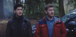Kung Fu -- "Isolation" -- Pictured (L-R): Eddie Liu as Henry Yan and Gavin Stenhouse as Evan Hartley -- Photo: The CW
