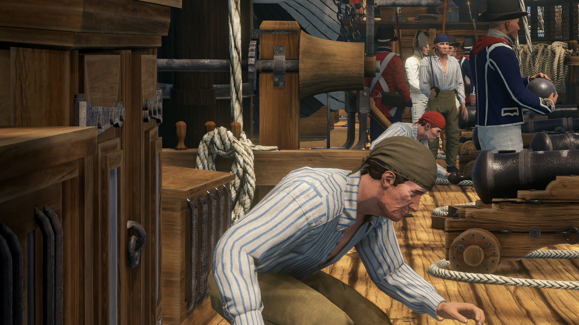 Screenshot from Holdfast: Nations At War, an online multiplayer shooter set in Napoleon and WWI