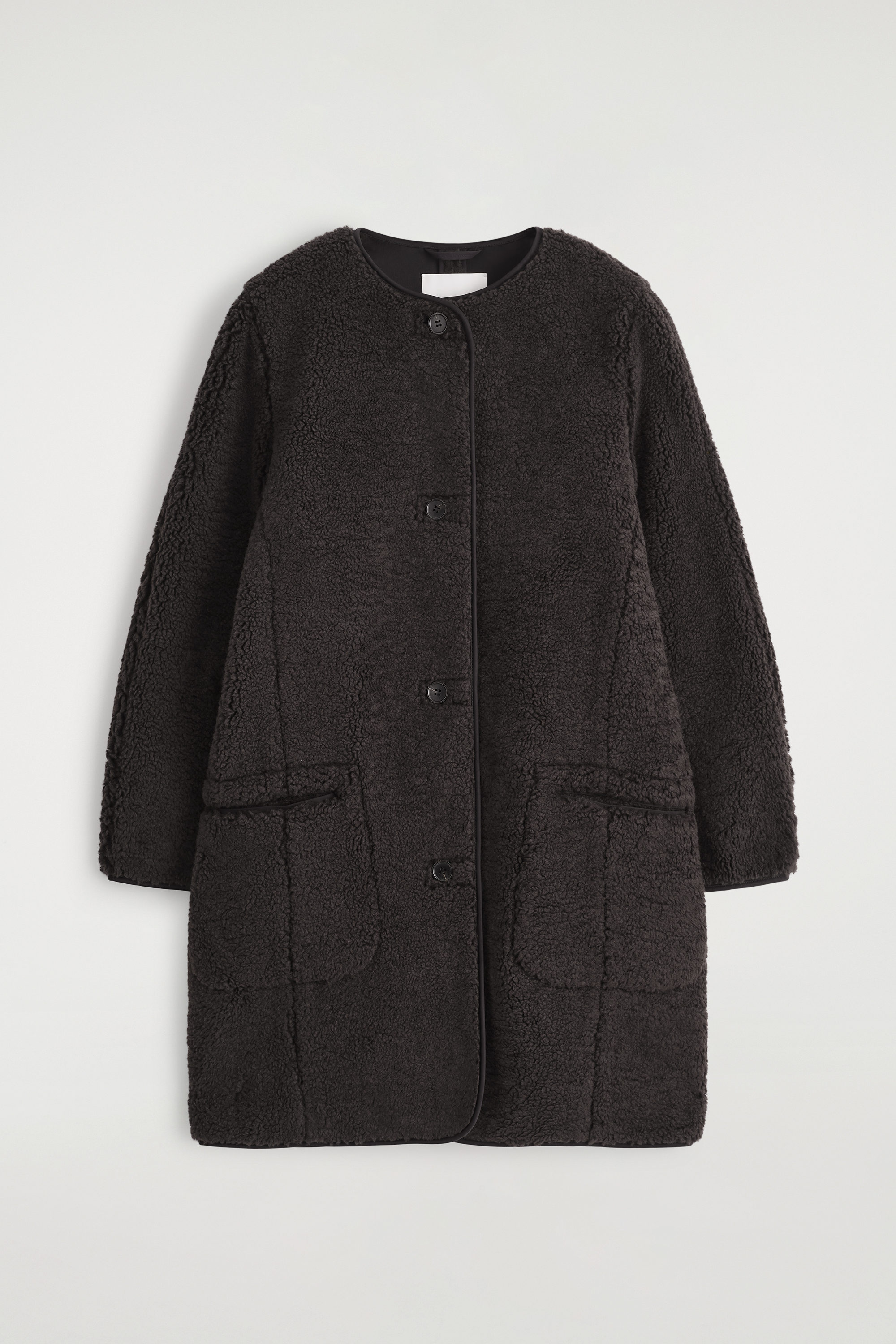Longline Teddy Jacket