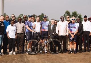 Israel-Premier Tech inaugurate the Field of Dreams bike centre in Rwanda