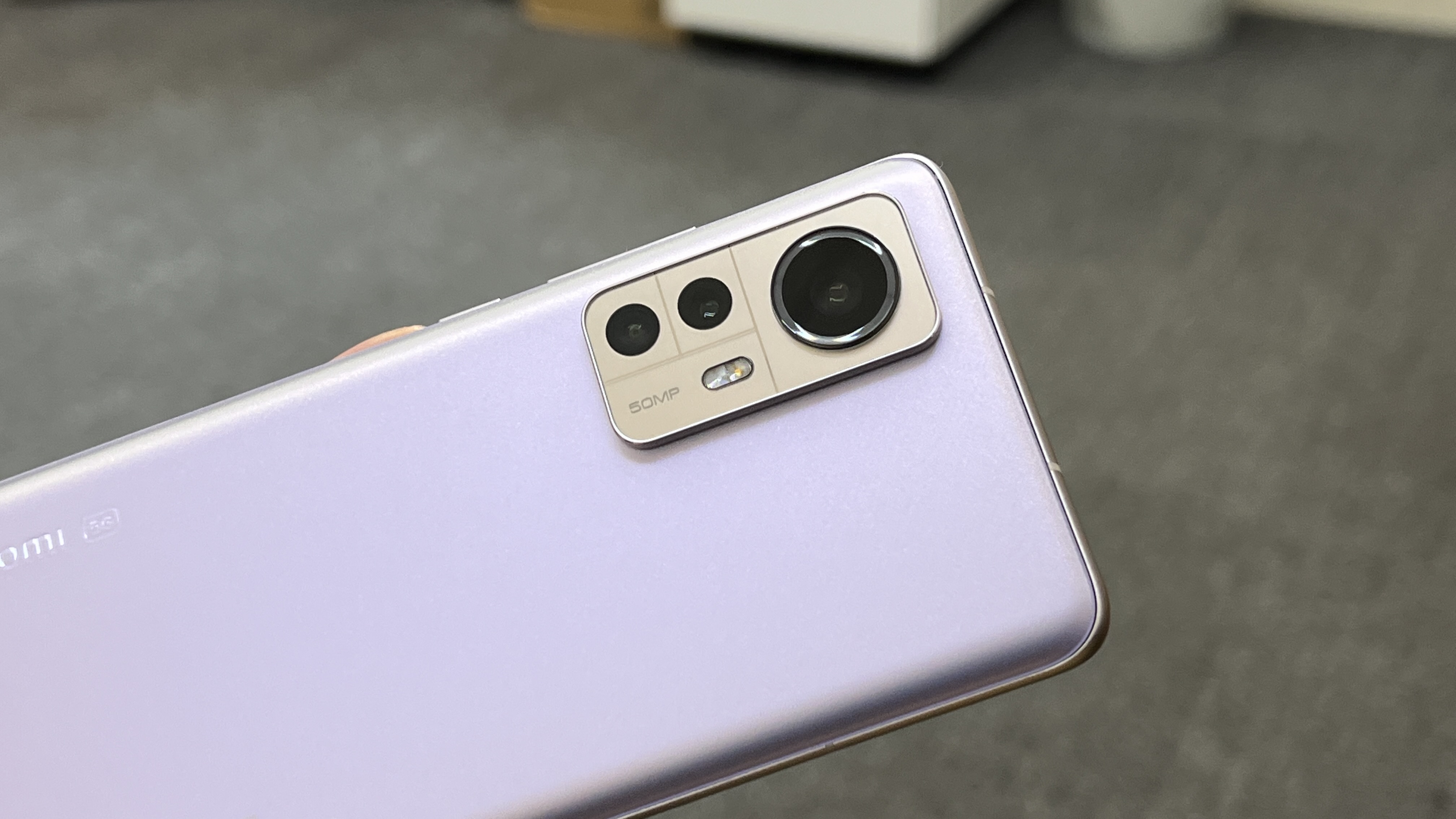 The Xiaomi 12's camera bump