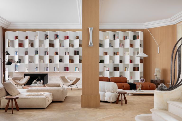 This Parisian home might have the world's best bookcase