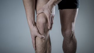 runner with sore knee