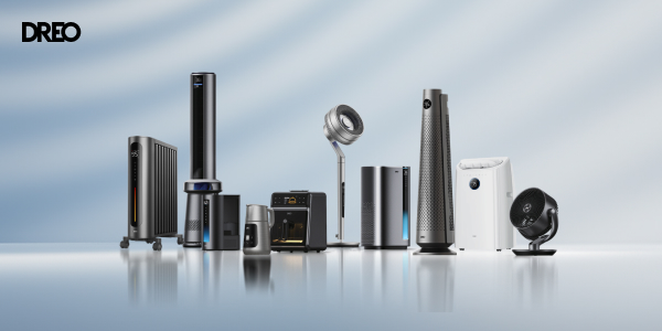 DREO product lineup for CES 2026.