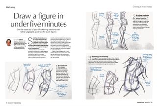 Improve your figure drawing skills in just five minutes with these tips