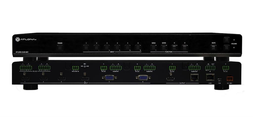 Atlona 4K/UHD Switcher and Receiver