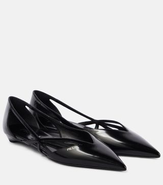 Leather Ballet Flats