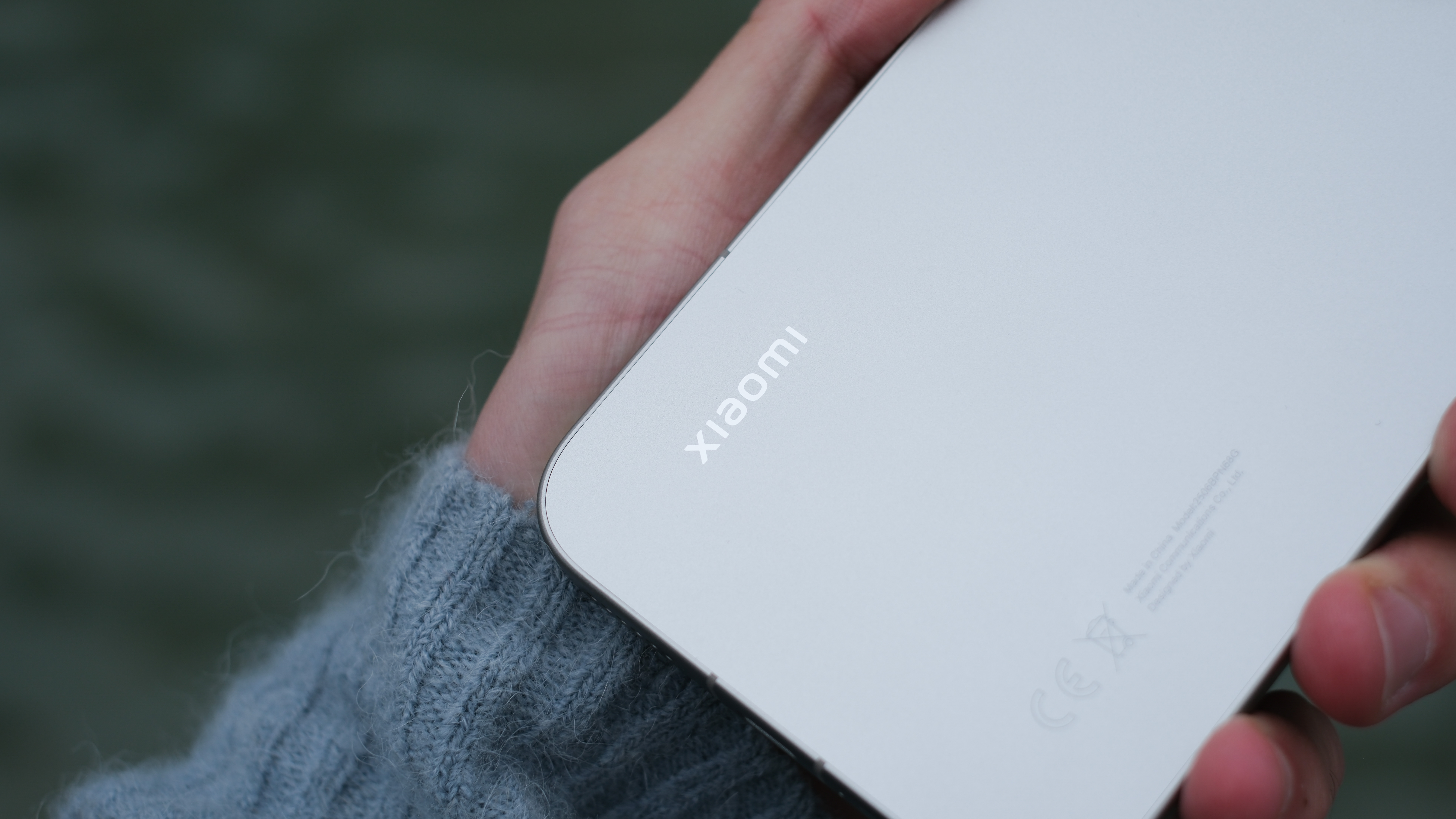 Xiaomi 15T Pro phone held in a hand