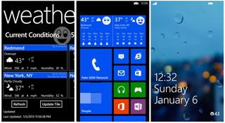 Weather Smiles live tiles and lockscreen notification