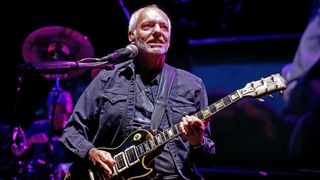 Peter Frampton performs at the 2025 Backyard Concert supporting Teen Cancer America and the UCLA Health Center, in Pacific Palisades, California, October 3, 2025.