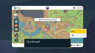 Pokémon Scarlet and Violet South Province Area 3