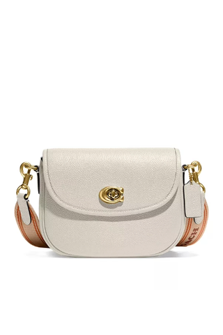 Coach Willow Large Leather Saddle Crossbody (Was $375) 