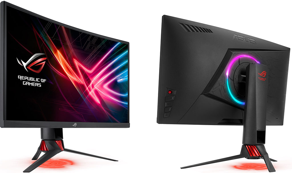 Asus launches a 27-inch 144Hz curved gaming monitor with RGB lighting