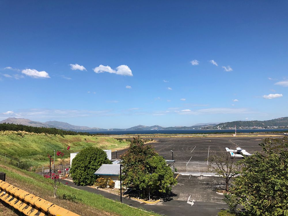 View from Subic Bay Airport
