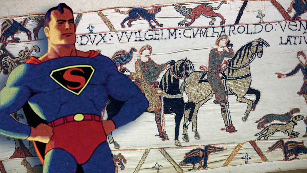Superman and Bayeux Tapestry