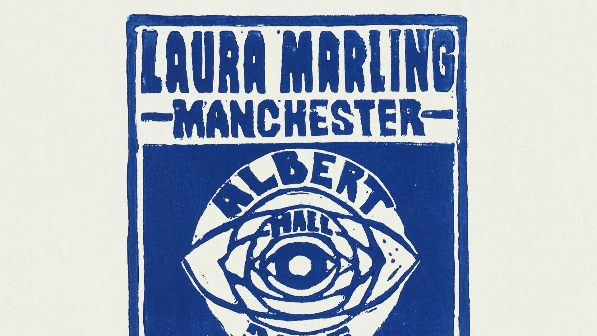 Laura Marling live at Albert Hall, Manchester vinyl cover