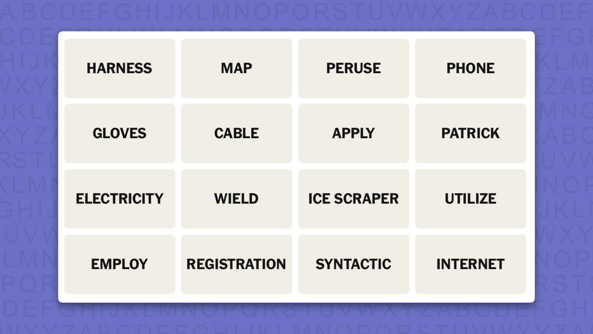 NYT Connections hints for game 1218 on a purple background