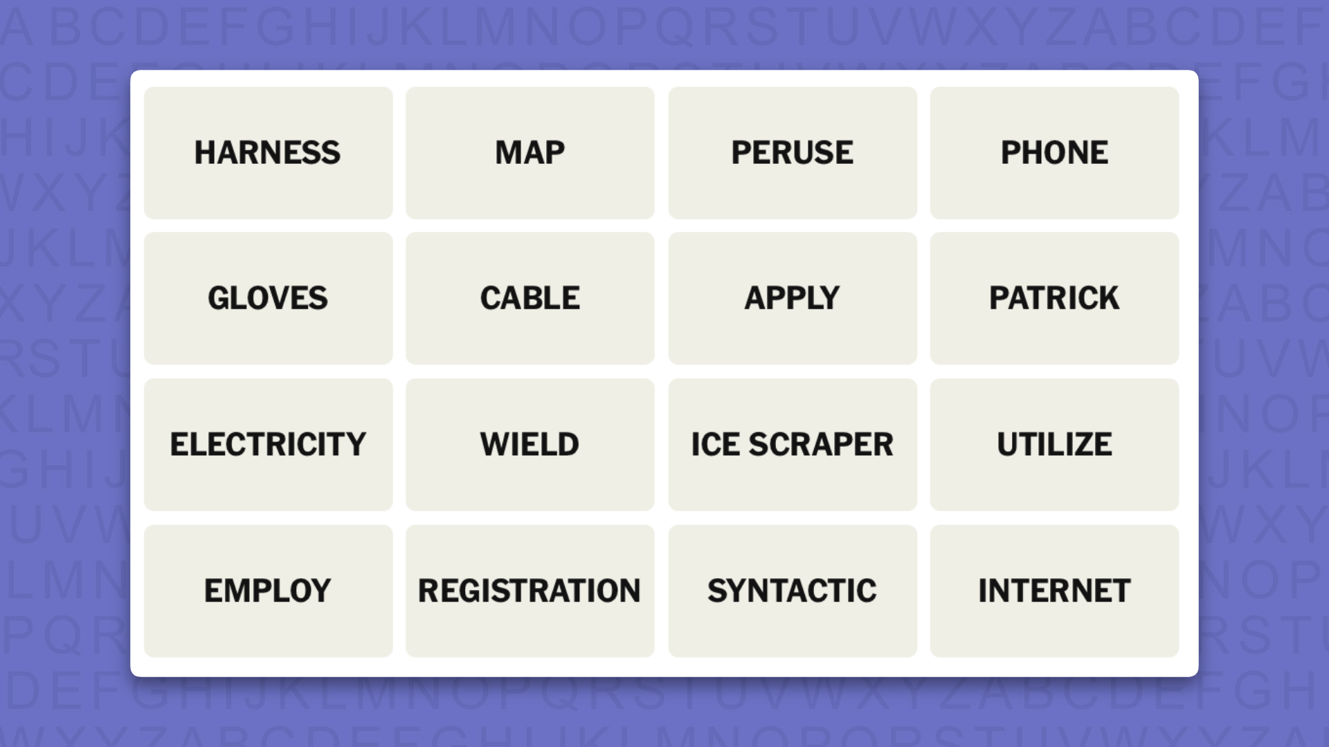 NYT Connections hints for game 1218 on a purple background