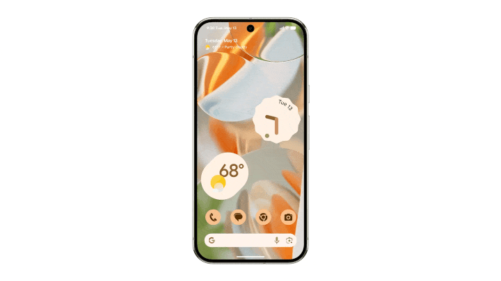 The new quick toggles design from Material 3 Expressive in Android 16