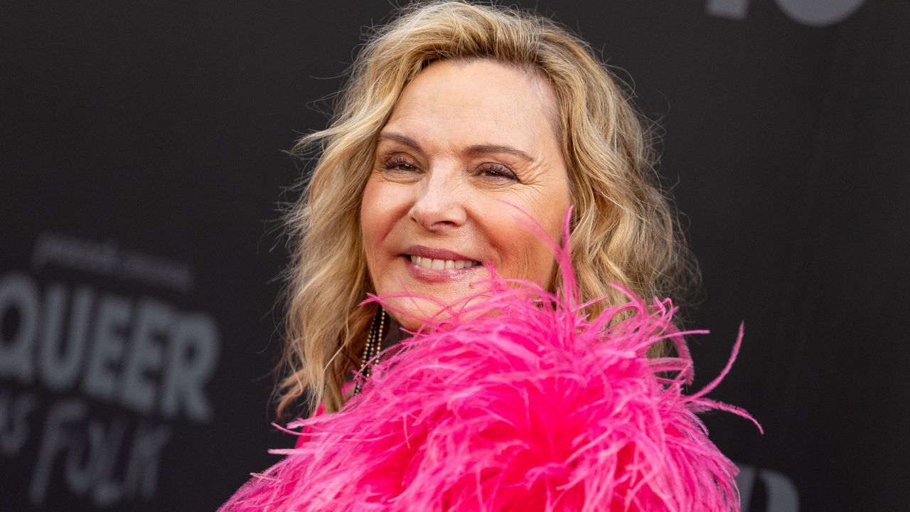 Kim Cattrall recently shared a Sex and the City reunion... of sorts 