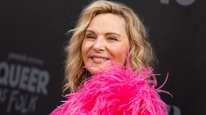 Kim Cattrall recently shared a Sex and the City reunion... of sorts 