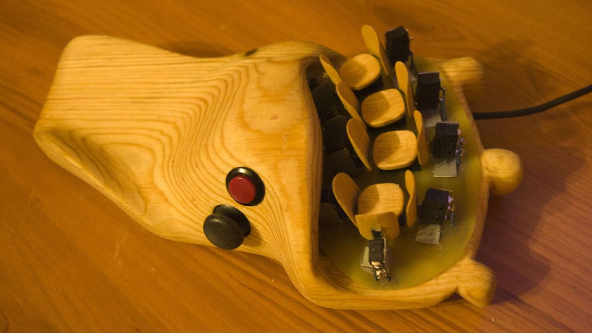 Azeron gaming keypad prototype