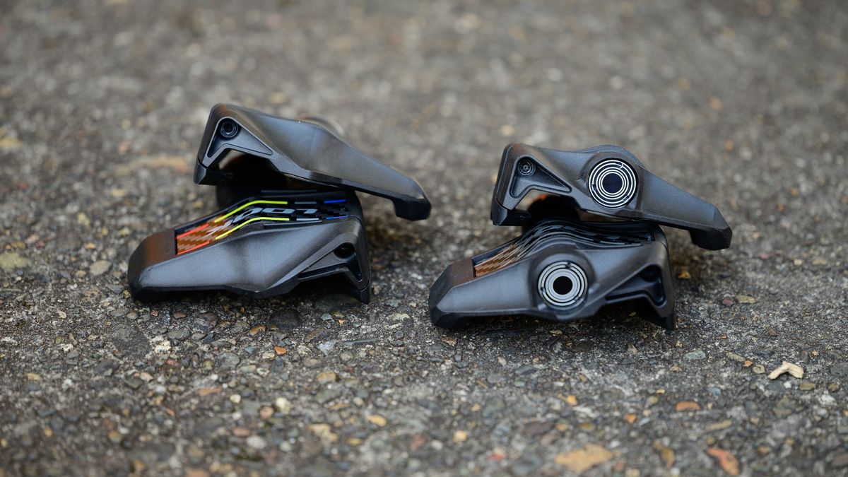 Look Keo Power Pedal side view comparison