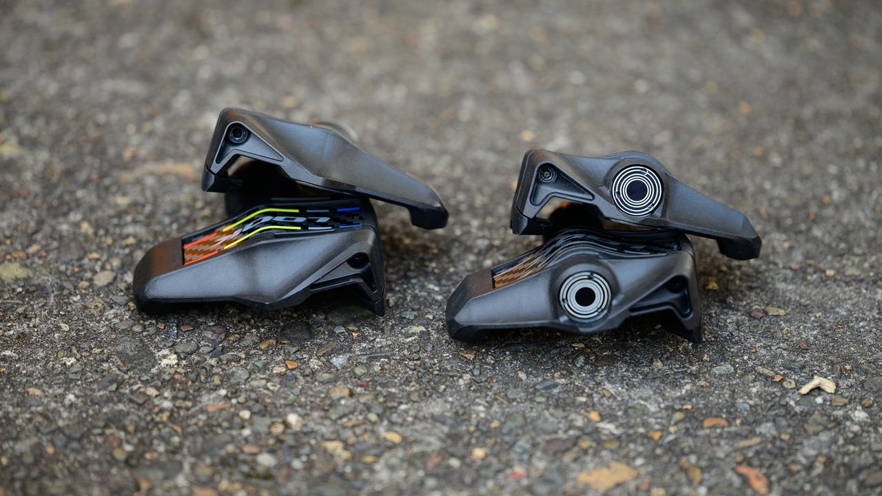 Look Keo Power Pedal side view comparison