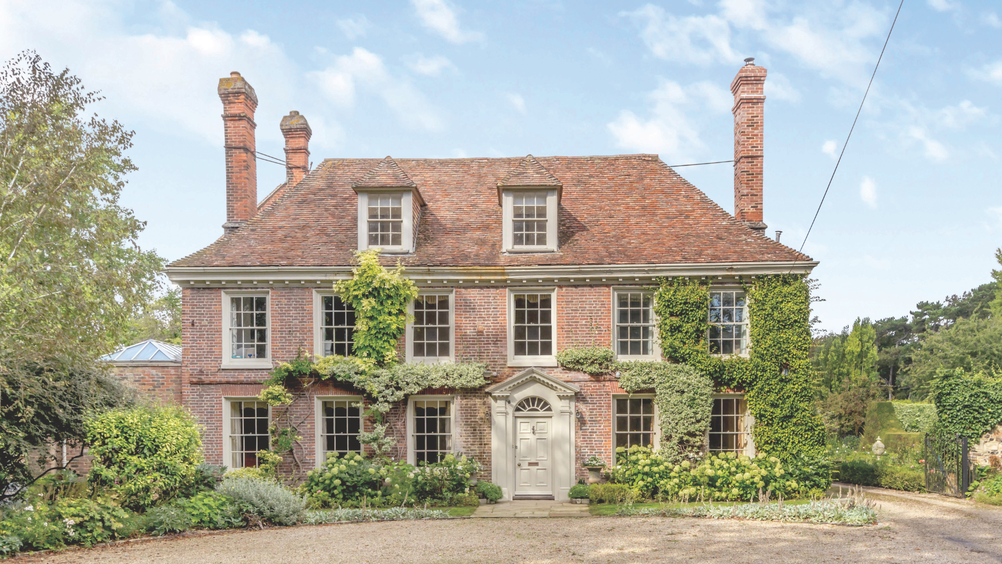 Grade II Georgian house in Norfolk.