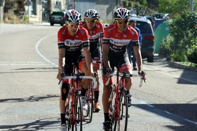 Burgos BH riders warming up