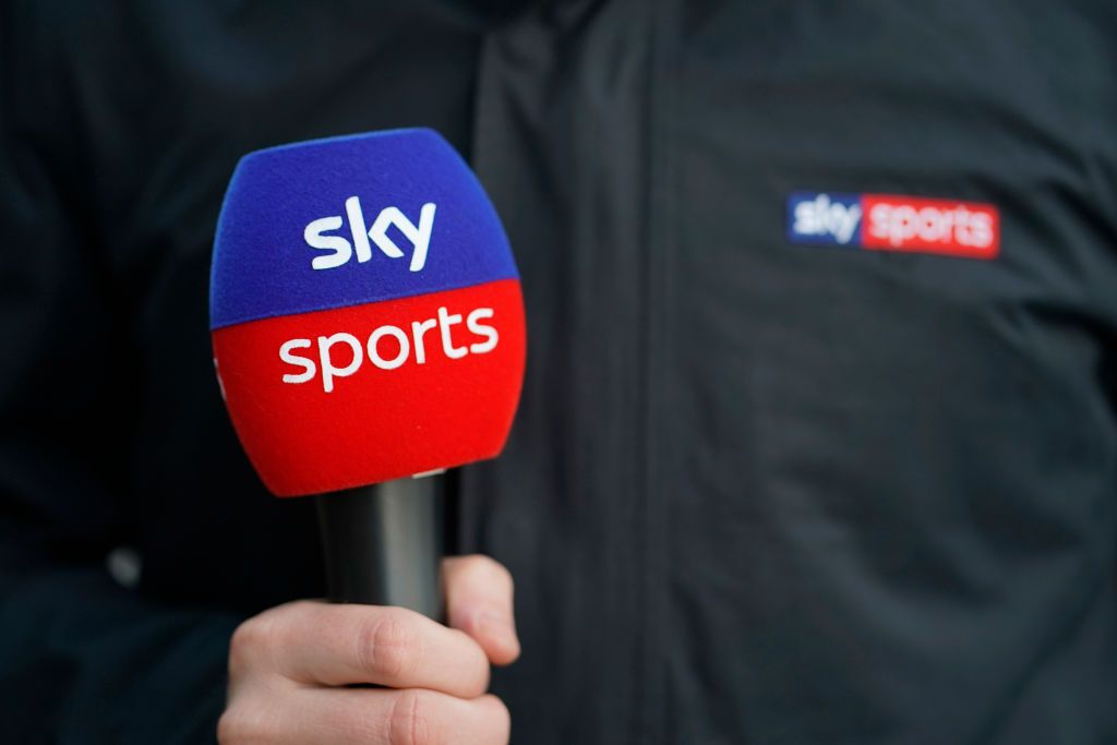 Sky Sports 2025 presenters, pundits and commentators: Sky Sports microphones at Lingfield Park on January 04, 2019 in Lingfield, England.