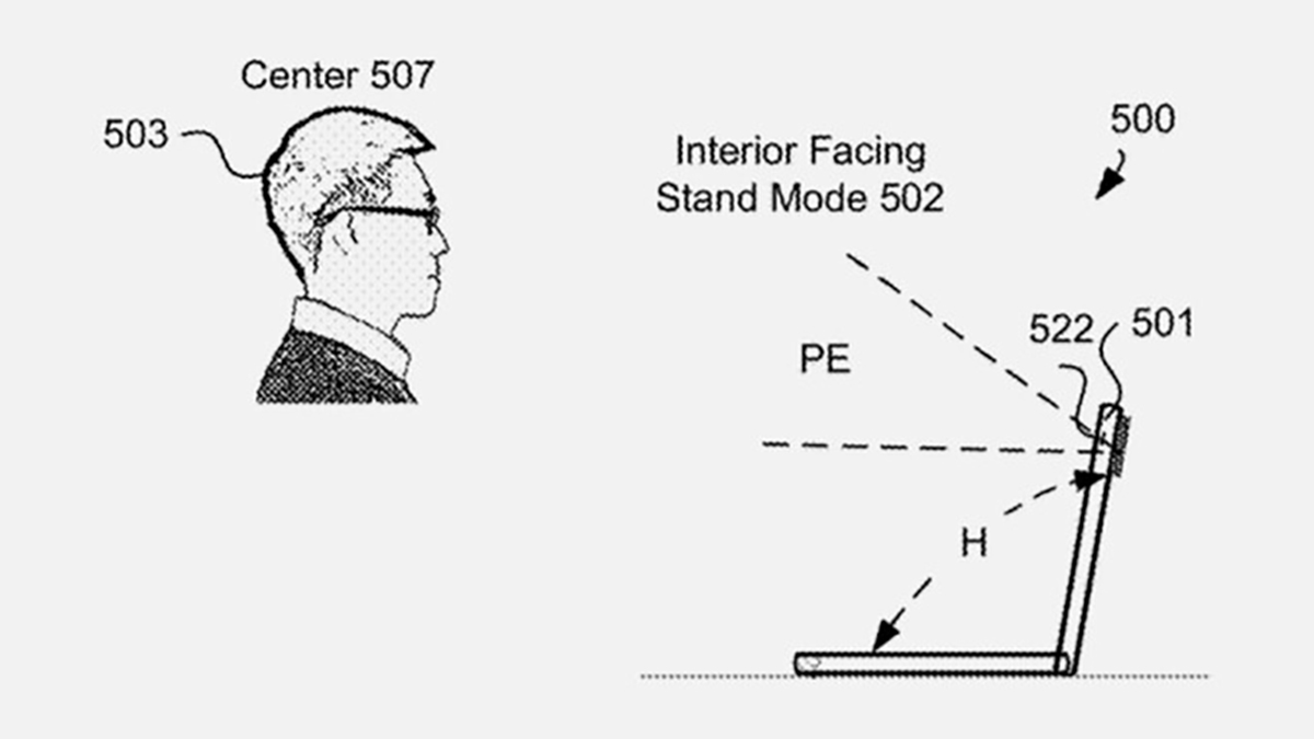 Motorola motorized hinge patent