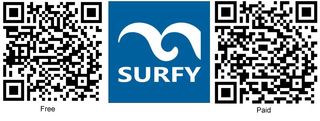 QR: Surfy Free and Surfy Paid